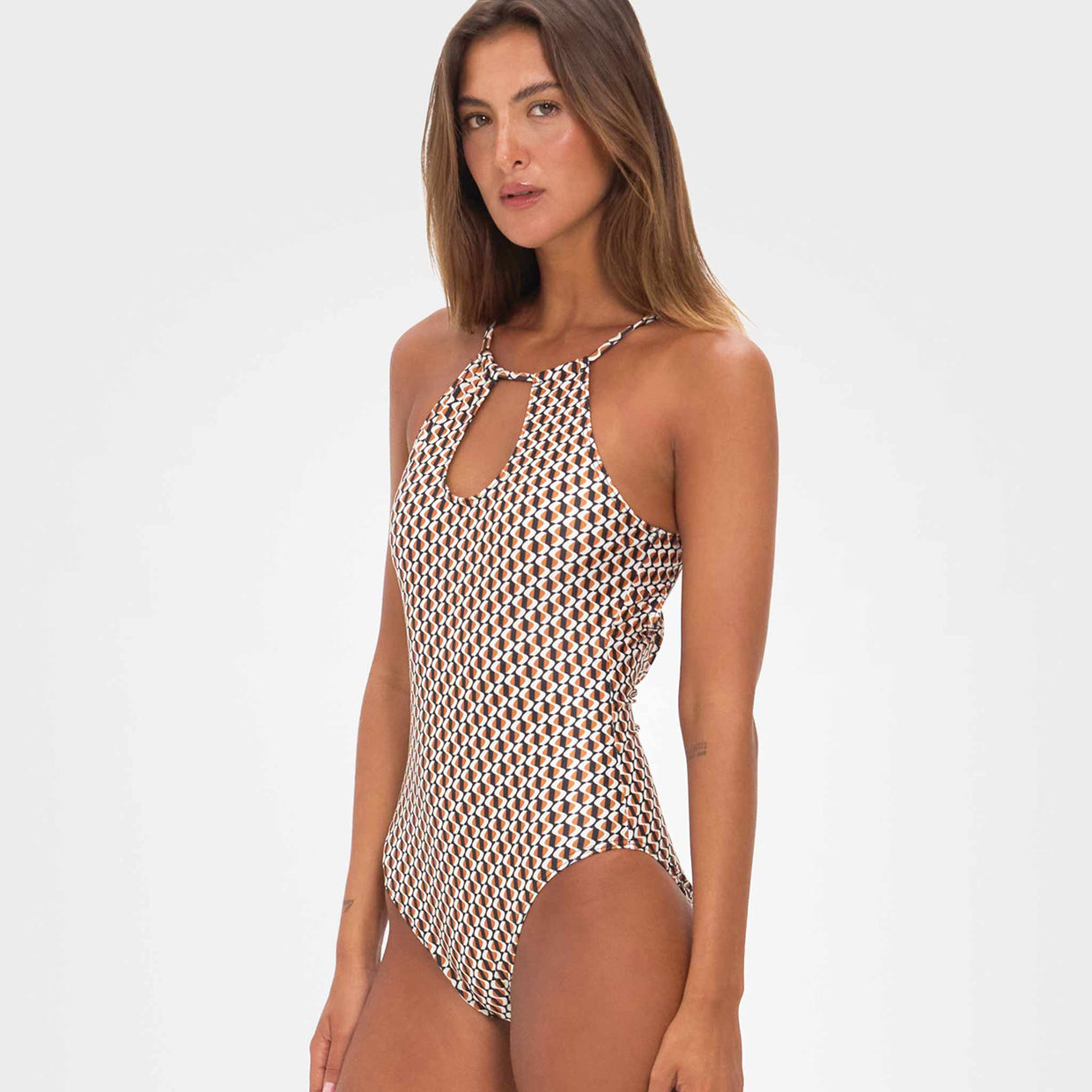 Emma One Piece Geo Print - Contessa Volpi X Ellery and Moss