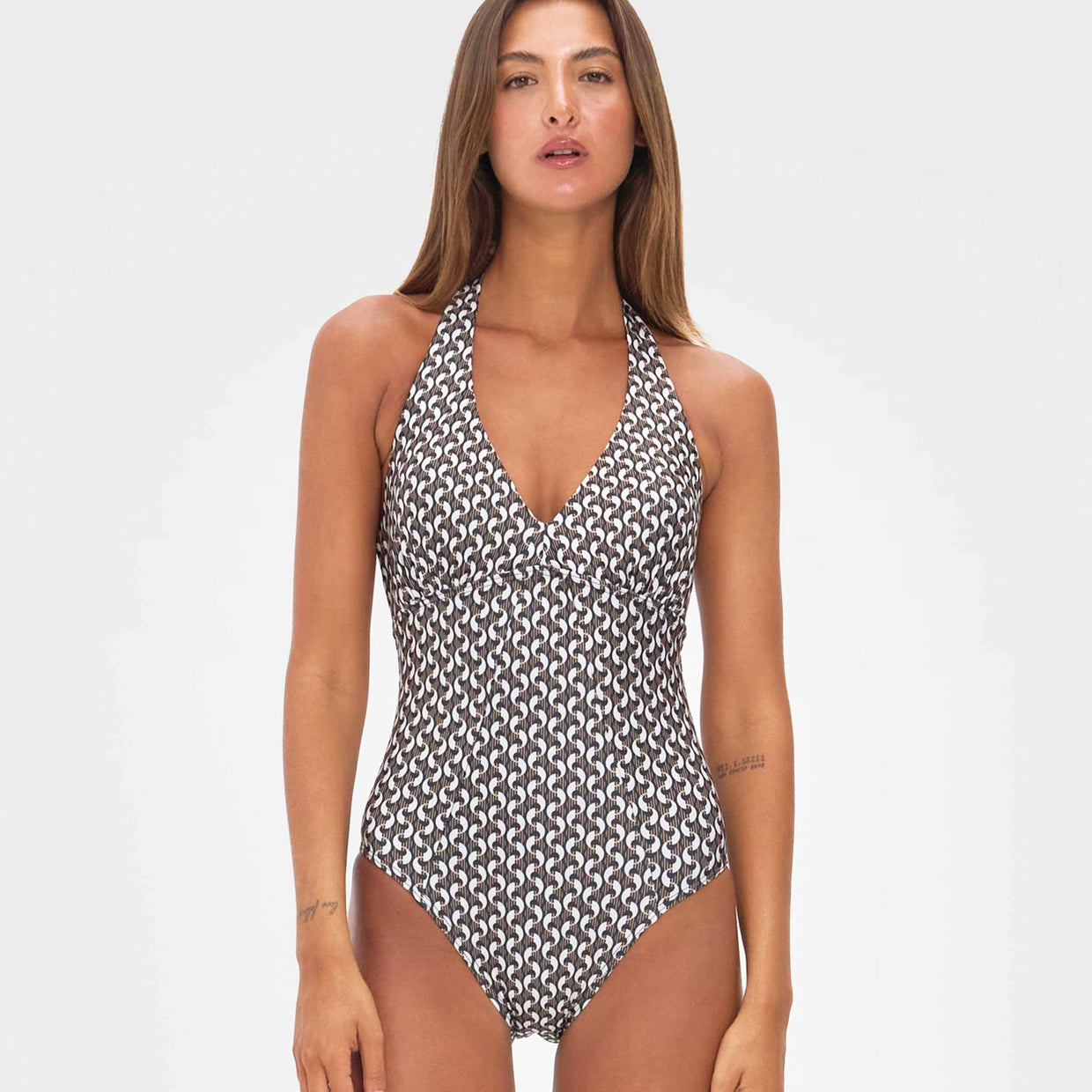 Janet One Piece Geo Medallion Print - Contessa Volpi x Ellery and Moss