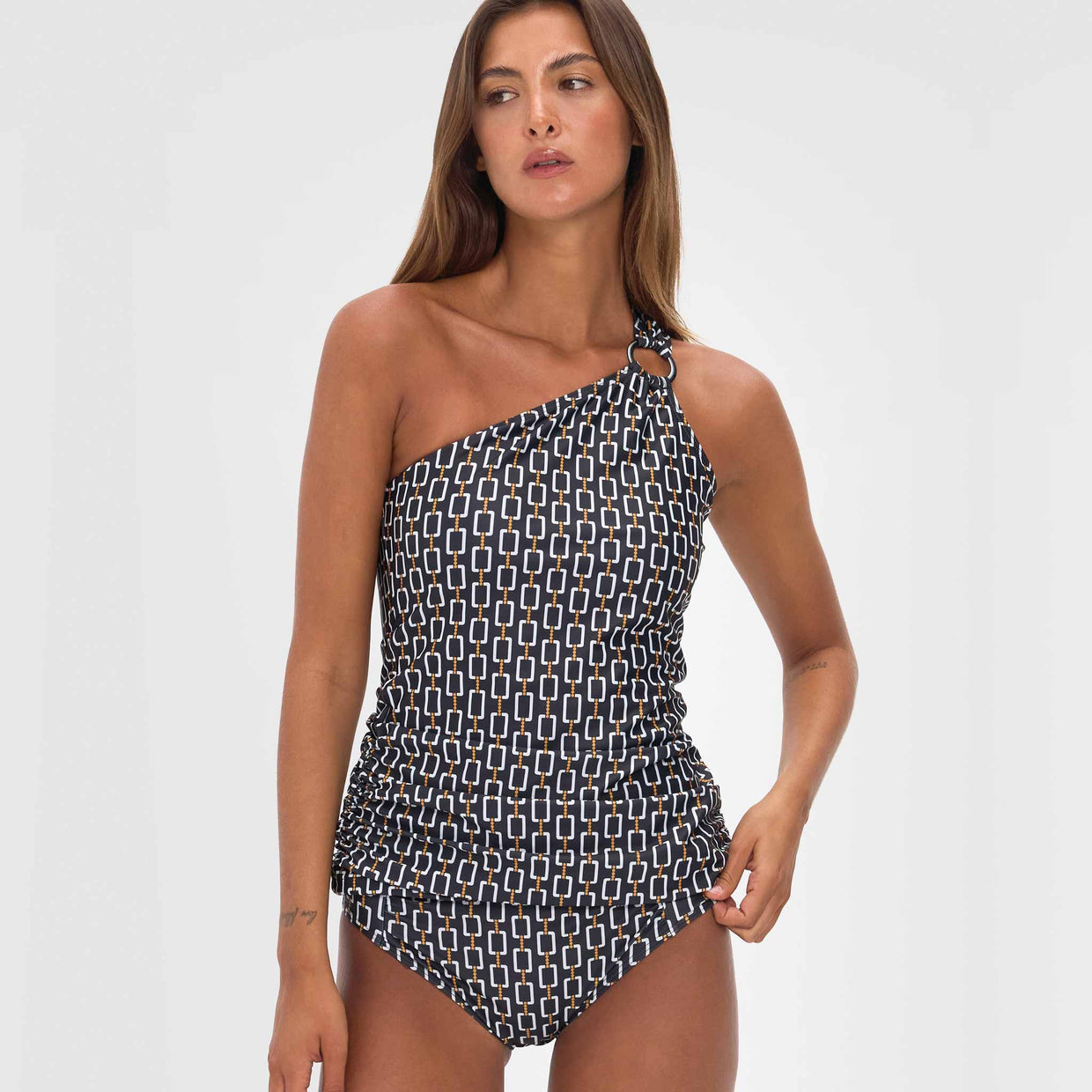 Erica Bikini Bottom Chain Print - Contessa Volpi X Ellery and Moss